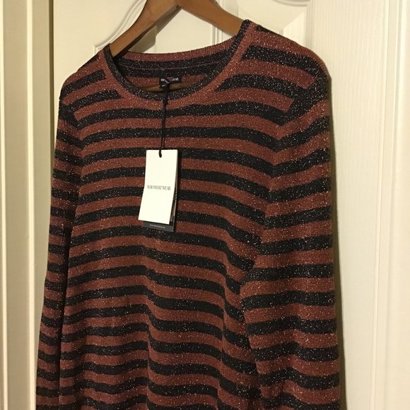 Striped Metallic Sweater by Who What Wear - Picture 2 of 7